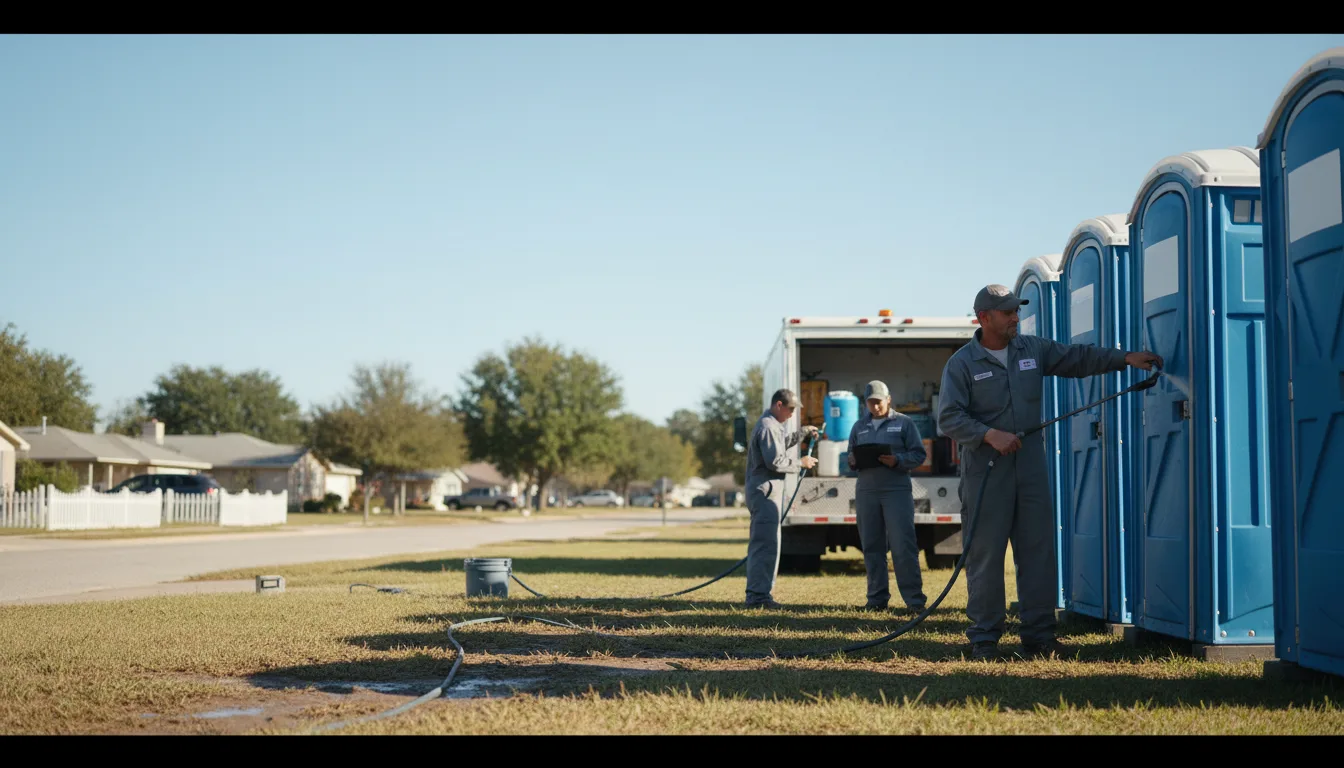 Long-Term Portable Toilet Rental in Brownsburg, IN near me